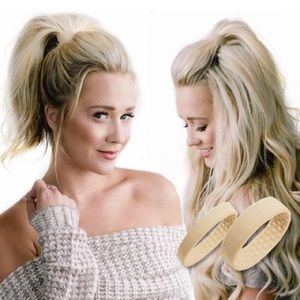 Pony O Accessories Nwot Blonde Pony O Silicone Hair Tie Set Poshmark
